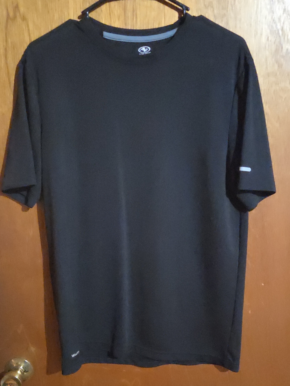 Athletic Works Black Short Sleeve Crew Tee